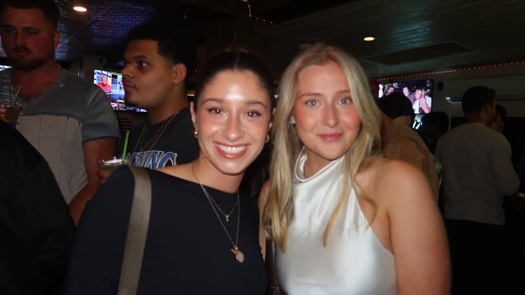 Two friends at OQT