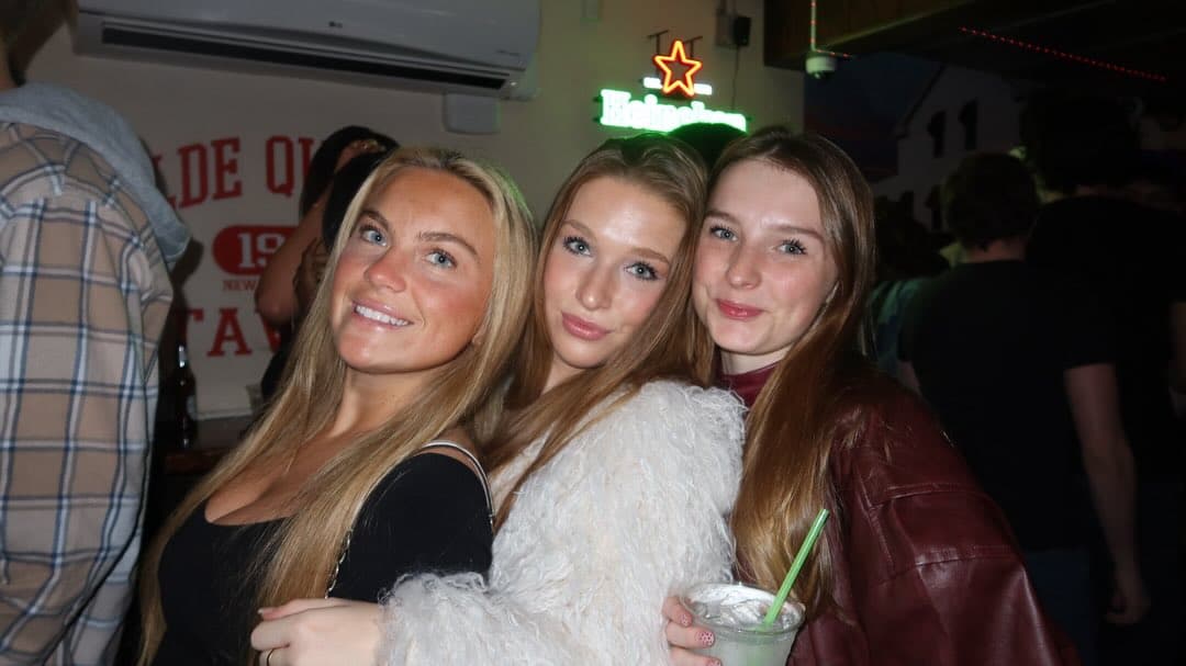 Friends enjoying drinks
